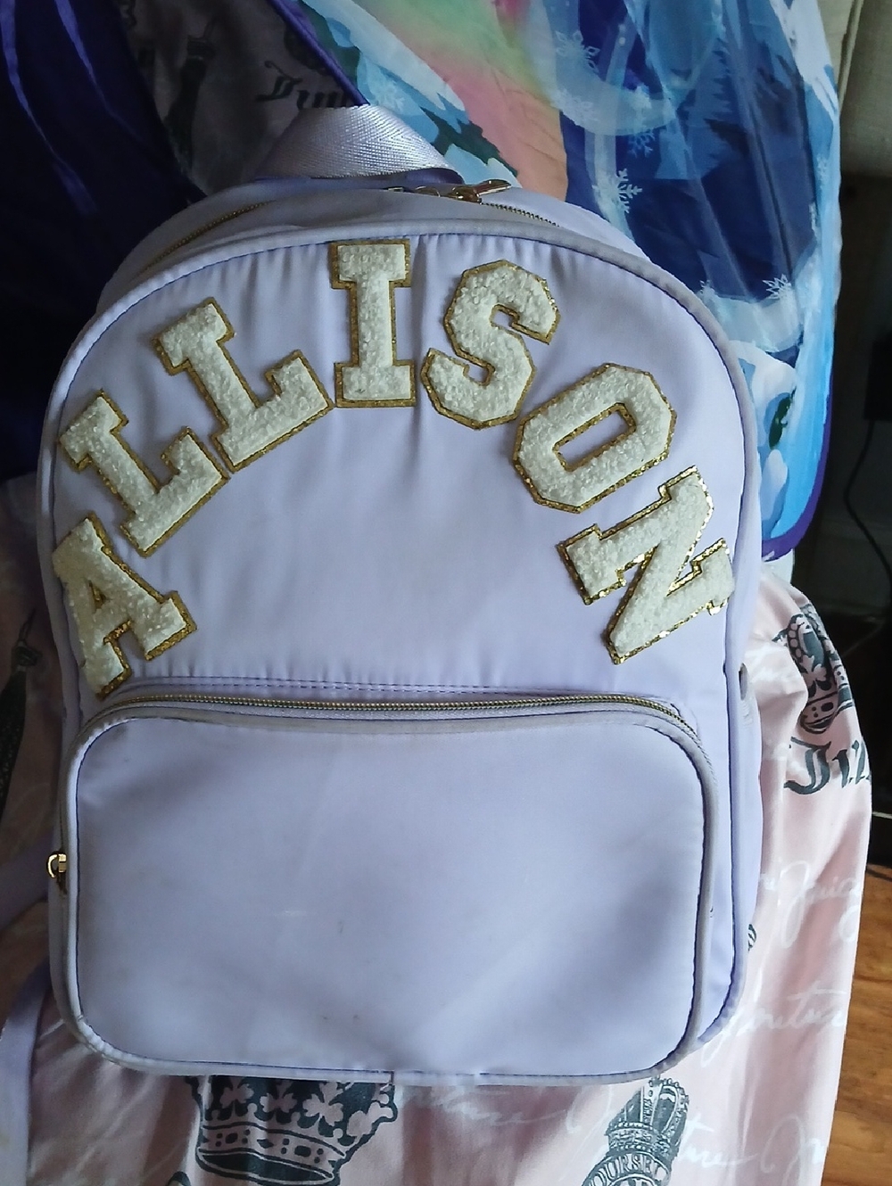 🚨🚨Custom Made Lettering Backpack🚨🚨